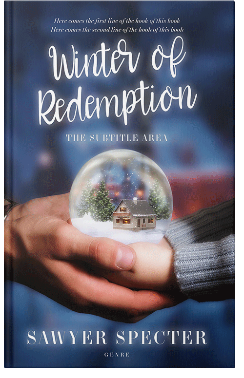 Front view of Premade Romance Book Cover - Fiord