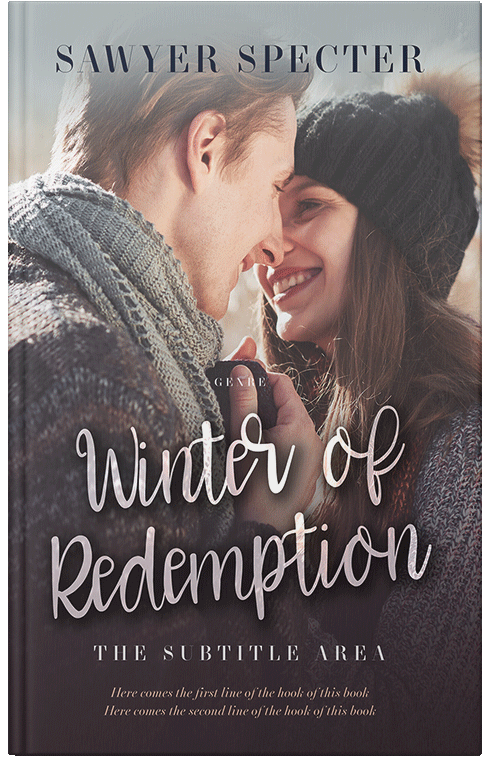 Front view of Premade Romance Book Cover - Tundora