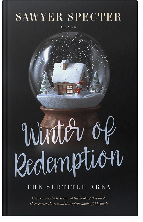 Front view of Premade Romance Book Cover - Thunder