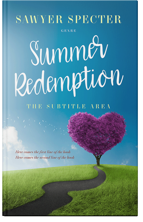 Front view of Premade Romance Book Cover - Boston Blue