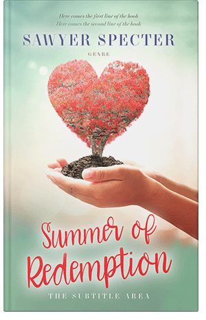 Premade Book Cover Moon Mist