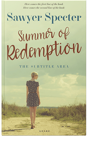 Pre Made Book Cover Winter Hazel