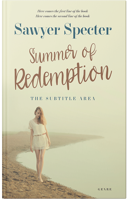 Front view of Premade Romance Book Cover - Aths Special