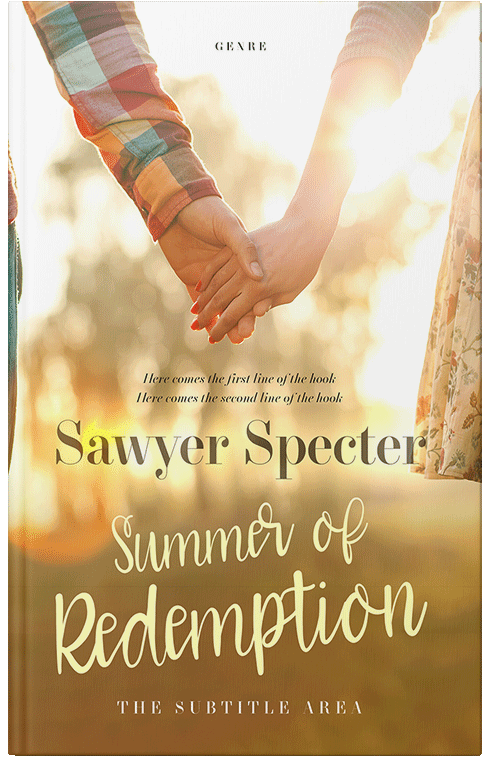 Front view of Premade Romance Book Cover - Driftwood