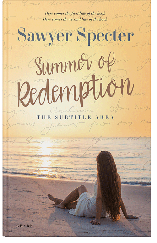 Front view of Premade Romance Book Cover - Brandy