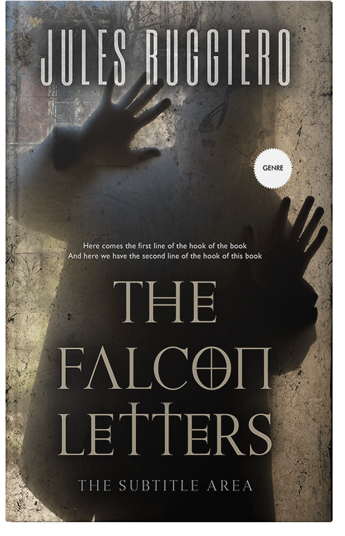 Front view of Premade Mystery & Thriller & Suspense Book Cover - Zeus