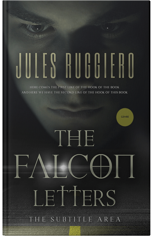 Front view of Premade Mystery & Thriller & Suspense Book Cover - Heavy Metal