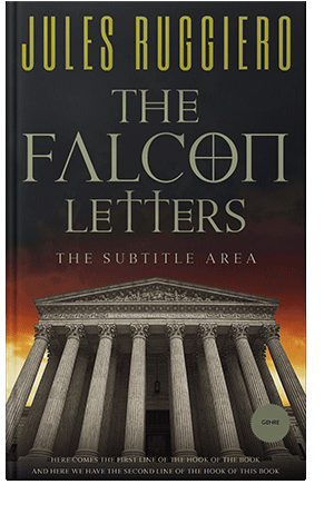 Pre Made Book Cover Cocoa Brown