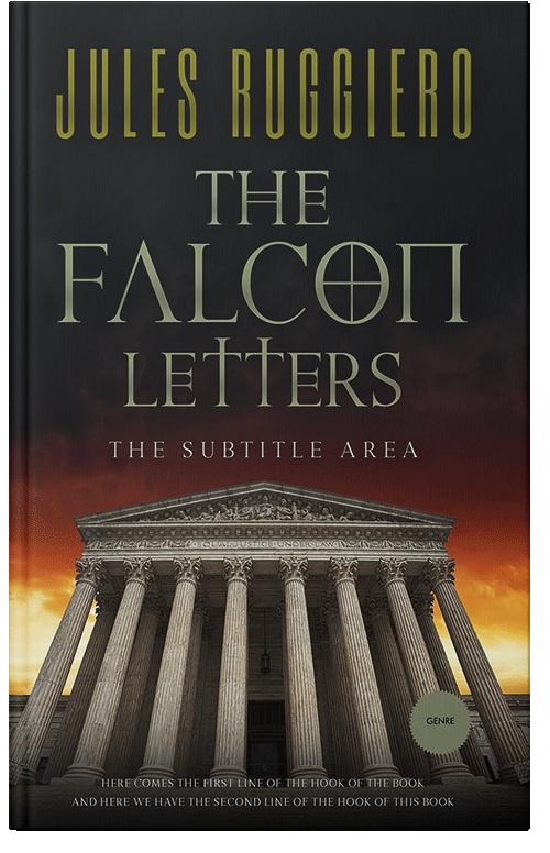 Front view of Premade Mystery & Thriller & Suspense Book Cover - Cocoa Brown