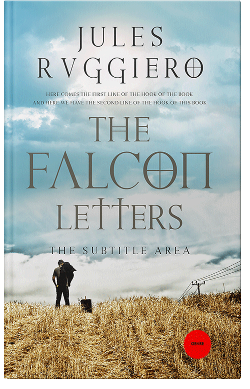 Front view of Premade Mystery & Thriller & Suspense Book Cover - Conch