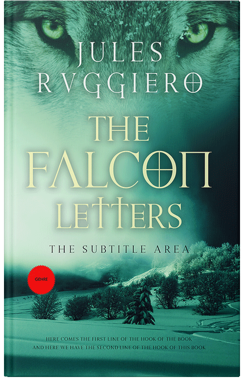 Front view of Premade Mystery & Thriller & Suspense Book Cover - Ocean Green