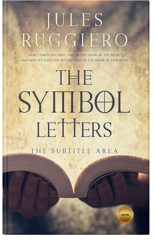 Front view of Premade Fantasy Book Cover - Raffia