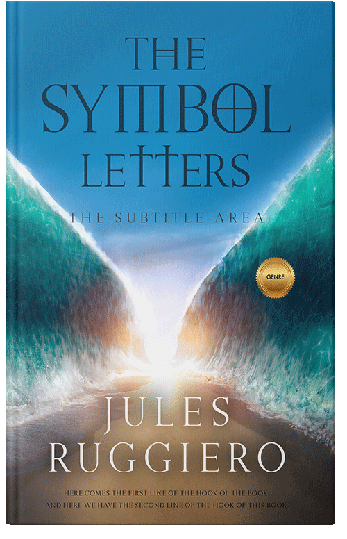 Front view of Premade Religion & Spirituality Book Cover - Jelly Bean