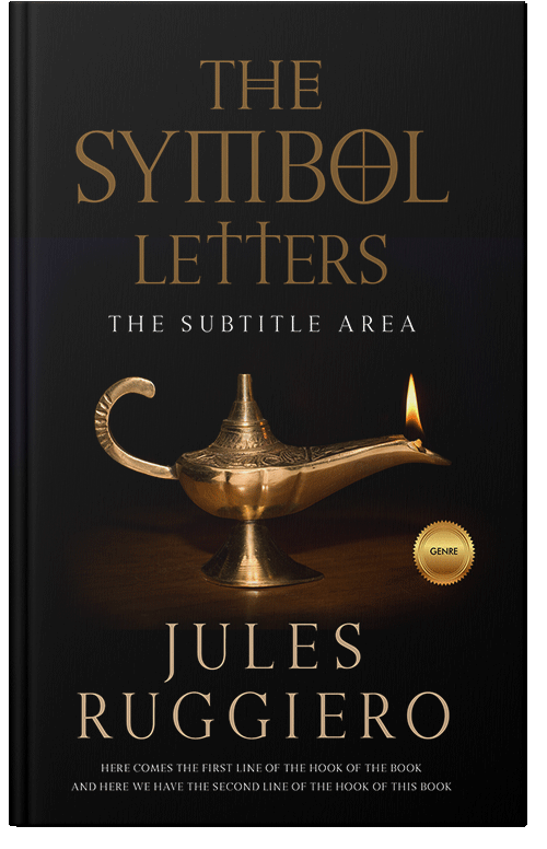 Front view of Premade Historical Book Cover - Night Rider