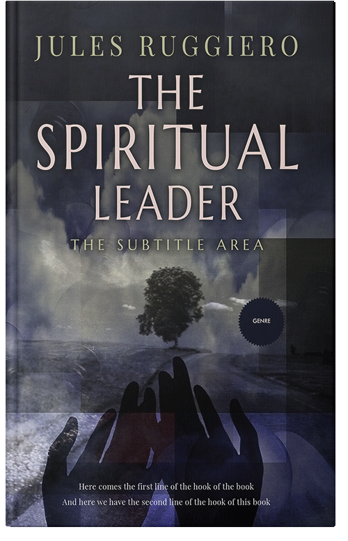 Front view of Premade Religion & Spirituality Book Cover - Charade