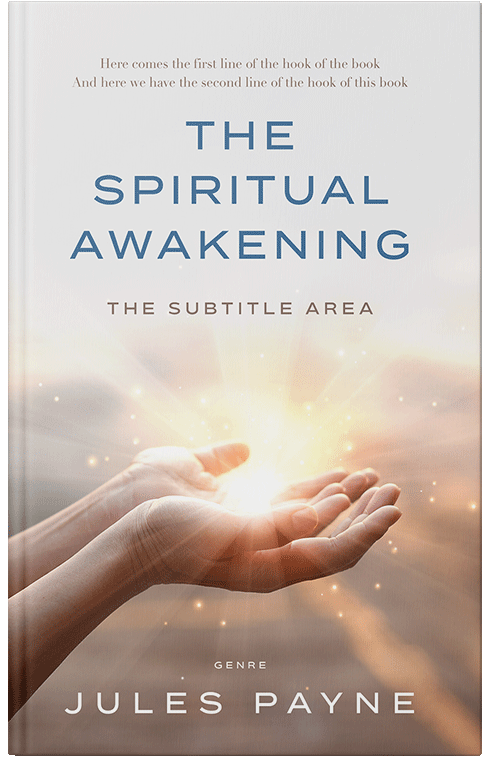 Front view of Premade Health & Mind & Body Book Cover - Pearl Bush