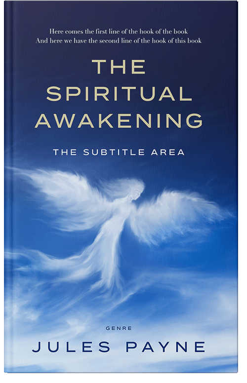 Front view of Premade Religion & Spirituality Book Cover - Downriver