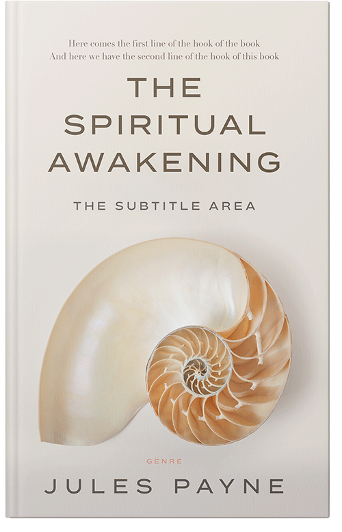 Front view of Premade Environment & Ecology Book Cover - Pearl Bush