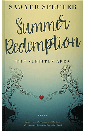 Pre Made Book Cover Thistle Green