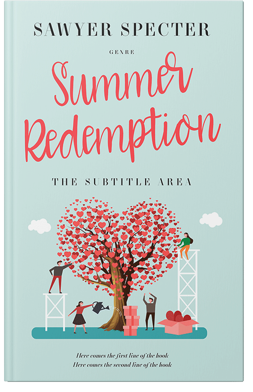 Front view of Premade Romance Book Cover - Skeptic