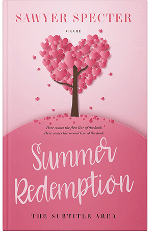 Premade Book Cover Deep Blush
