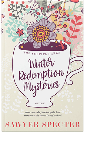 Pre Made Book Cover Dawn Pink