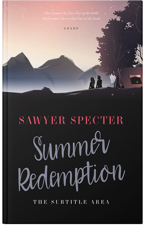 Front view of Premade Romance Book Cover - Baltic Sea