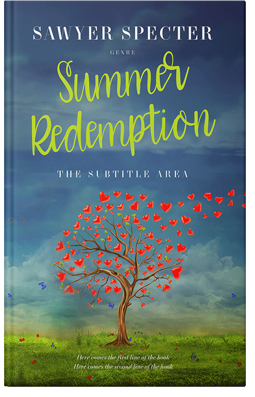 Front view of Premade Romance Book Cover - Bismark