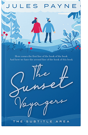 Pre Made Book Cover Link Water