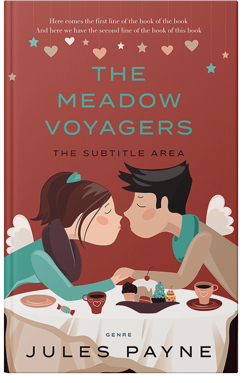 Front view of Premade Romance Book Cover - Stiletto