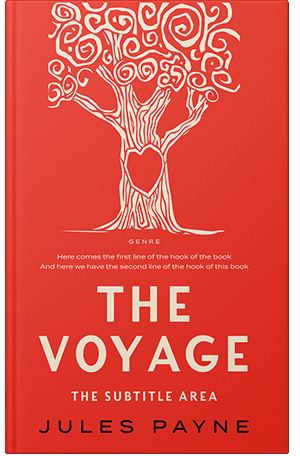 Premade Book Cover Pomegranate