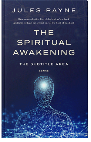 Premade Book Cover Violet