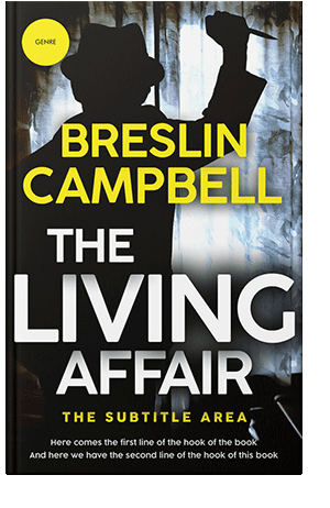 Pre Made Book Cover Cod Gray