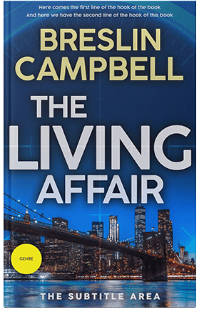 Pre Made Book Cover Foggy Gray