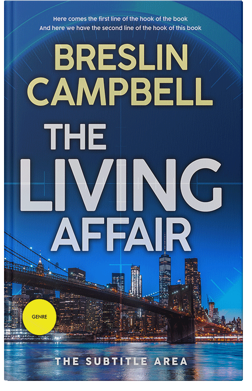 Front view of Premade Mystery & Thriller & Suspense Book Cover - Foggy Gray