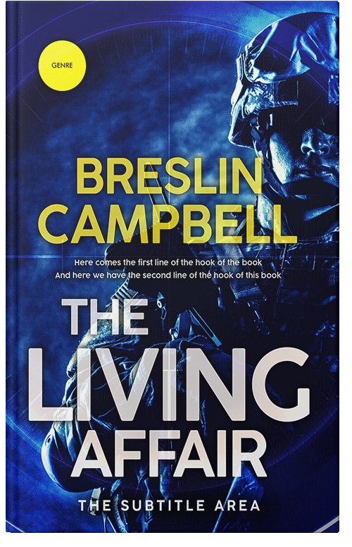 Front view of Premade Mystery & Thriller & Suspense Book Cover - Sapling