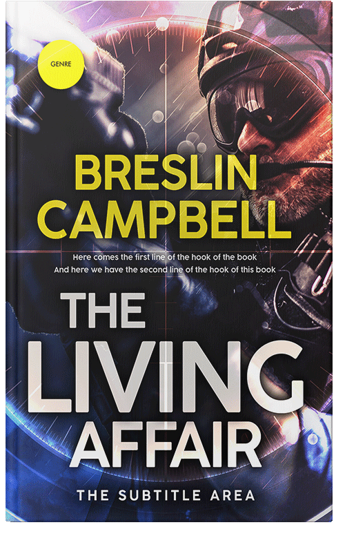 Front view of Premade Mystery & Thriller & Suspense Book Cover - Brandy