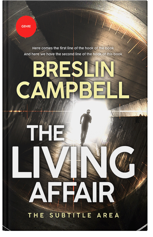 Front view of Premade Mystery & Thriller & Suspense Book Cover - Sapling