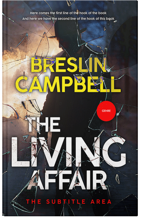 Front view of Premade Mystery & Thriller & Suspense Book Cover - Calico