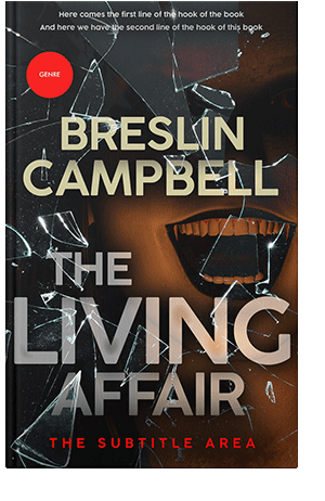 Pre Made Book Cover Old Rose