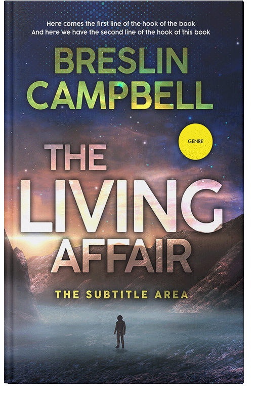 Front view of Premade Science Fiction Book Cover - Tuna