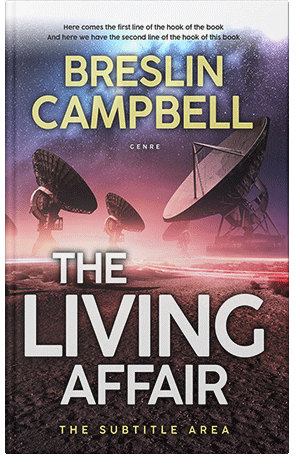 Premade Book Cover Thunder