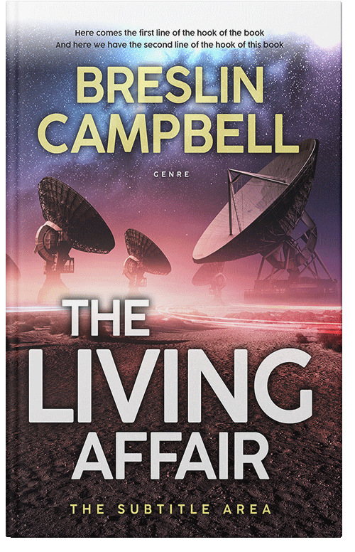 Front view of Premade Science Fiction Book Cover - Thunder