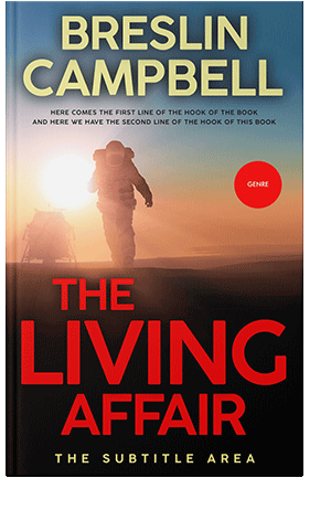 Pre Made Book Cover Thunder