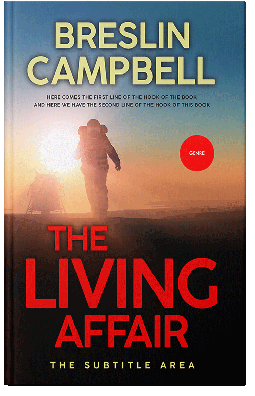 Front view of Premade Science Fiction Book Cover - Thunder