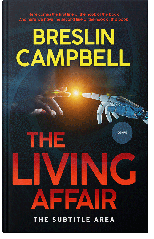 Front view of Premade Science Fiction Book Cover - Ochre