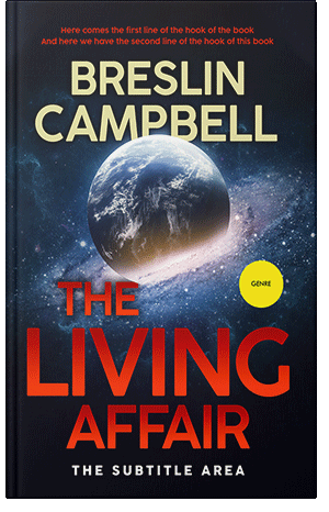 Premade Book Cover Ebony