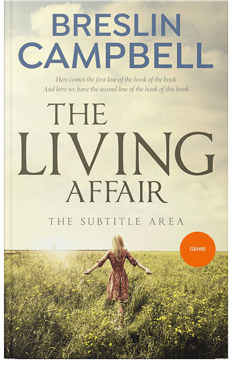 Front view of Parchment #7905 - Premade Romance Book Cover