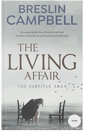 Pre Made Book Cover Pumice