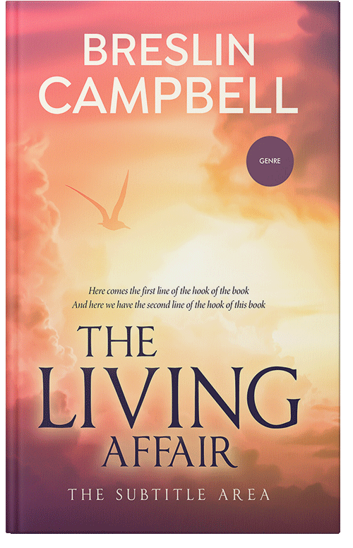 Front view of Premade Nature Book Cover - Tacao